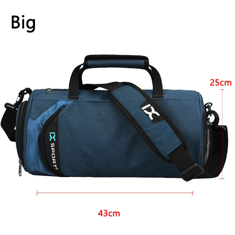 Men's Gym Bag – Dry/Wet Storage for Yoga, Travel & Fitness