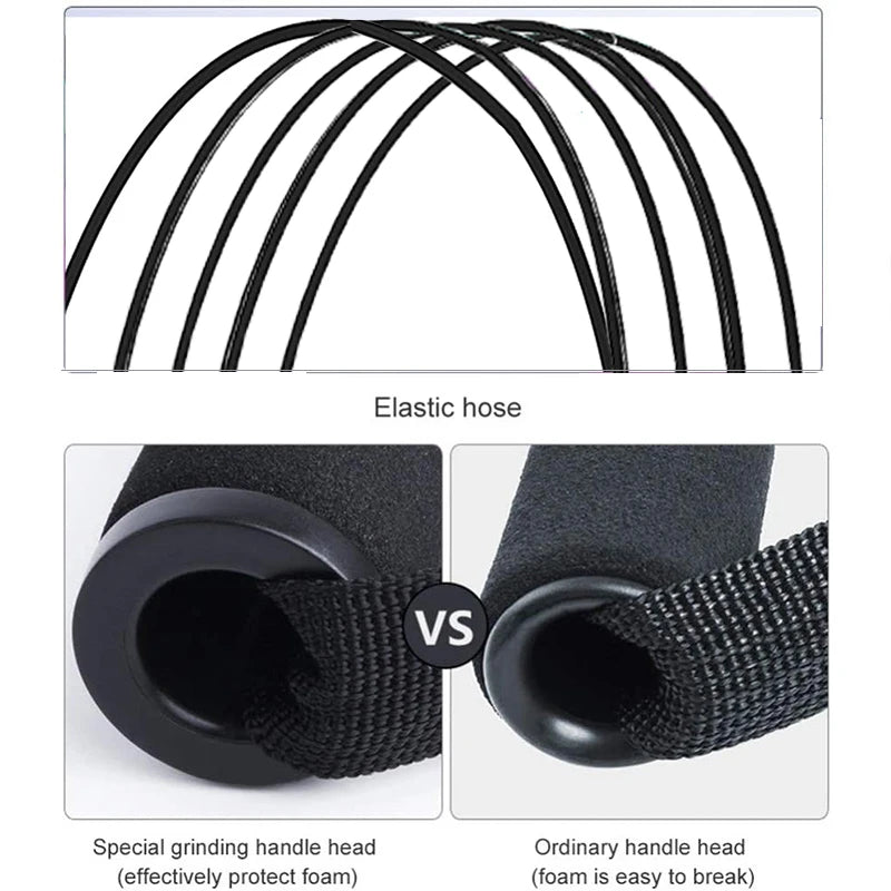 Resistance Band Set with Handles, Door Anchor, and Ankle Straps