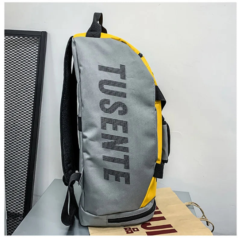 Large Waterproof Gym Bag for Women with Shoe Pocket