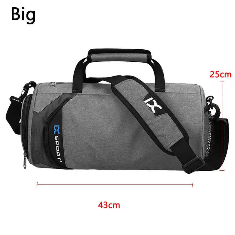Men's Gym Bag – Dry/Wet Storage for Yoga, Travel & Fitness