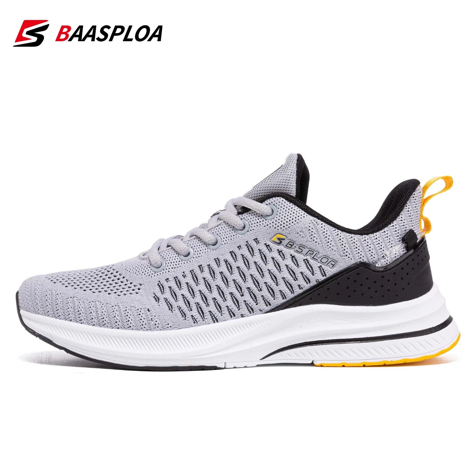 Baasploa Lightweight Running Shoes for Men – Mesh Casual Sneakers