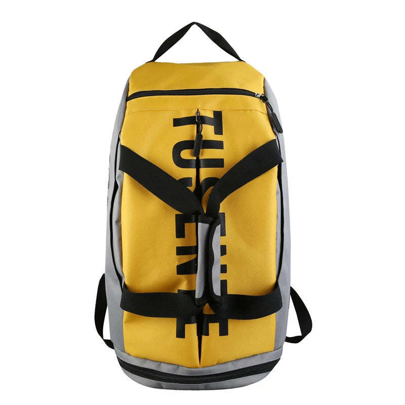 Large Waterproof Gym Bag for Women with Shoe Pocket