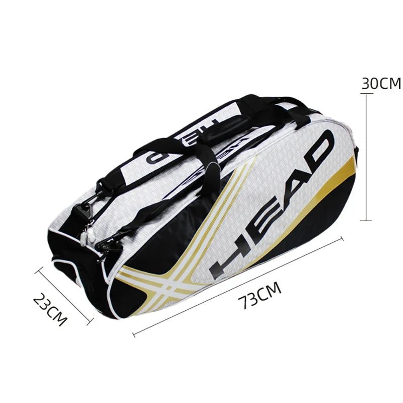 HEAD Tennis Bag for 3-6 Rackets with Shoes Pocket