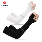 X-TIGER Cycling Arm Sleeves UV Protection Ice Fabric for Men & Women