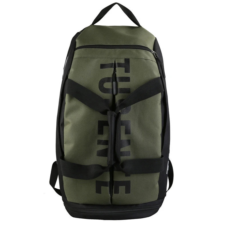 Large Waterproof Gym Bag for Women with Shoe Pocket