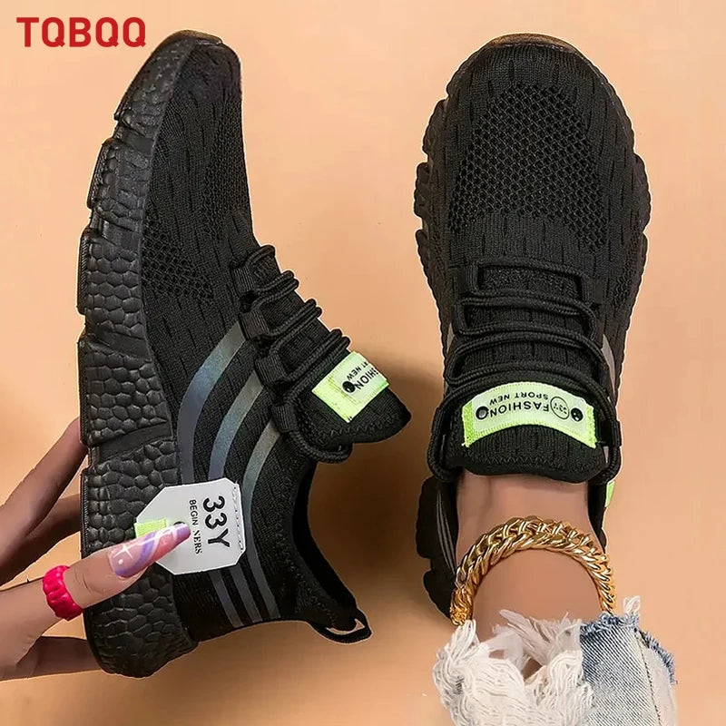 Women's Breathable Running Sneakers – Comfortable & Lightweight