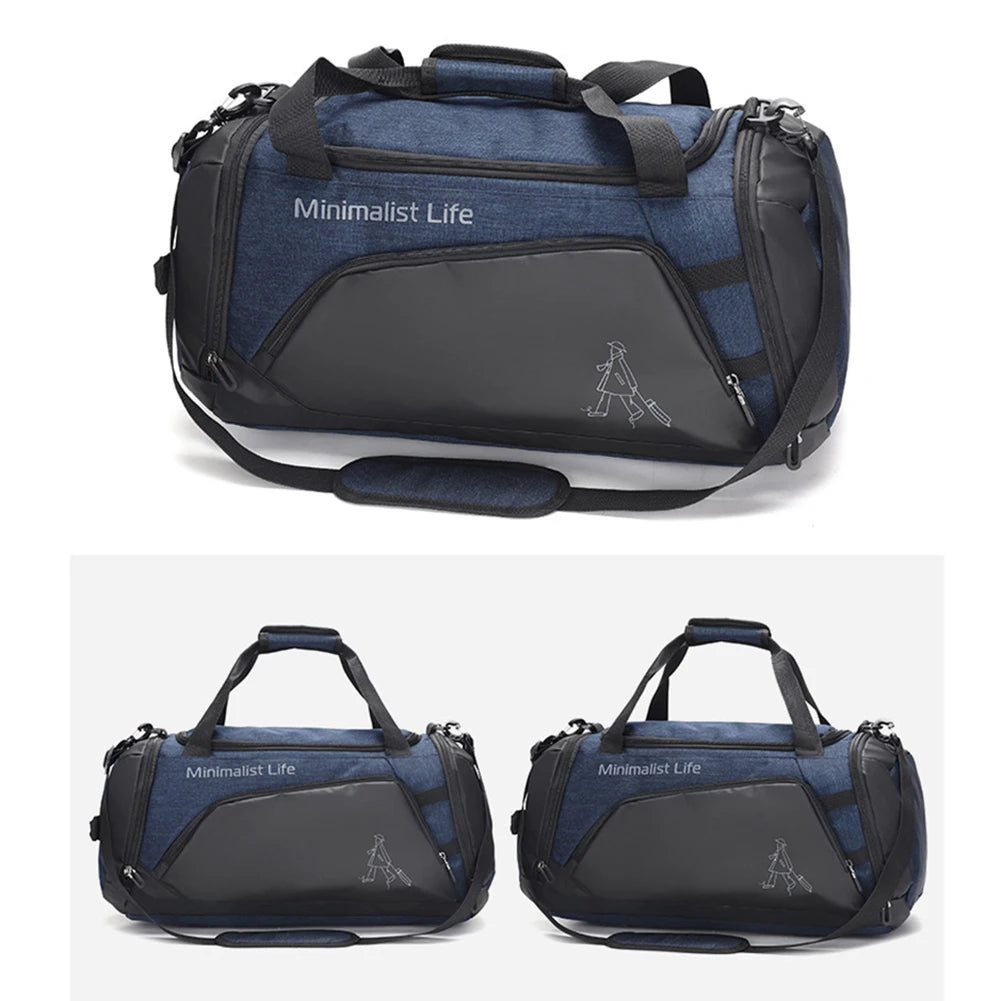 Waterproof Gym Bag for Men & Women with Wet-Dry Separation