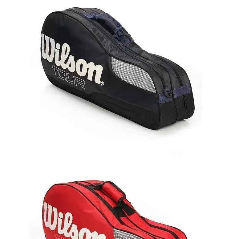 Wilson Tennis Racket Bag – Large Capacity Waterproof Sports Bag