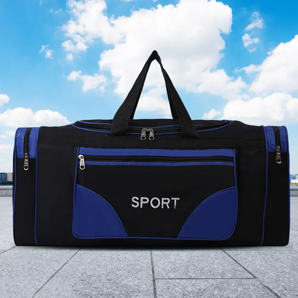Large Oxford Fitness Bag – Waterproof Sports Backpack with Adjustable Strap