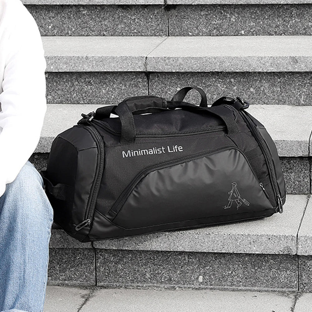 Waterproof Gym Bag for Men & Women with Wet-Dry Separation