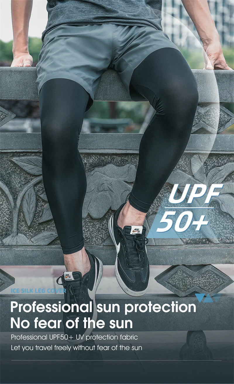 UV Protection Cycling Running Leg Sleeves