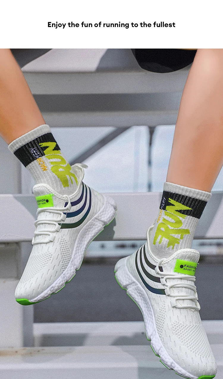 Women's Breathable Running Sneakers – Comfortable & Lightweight