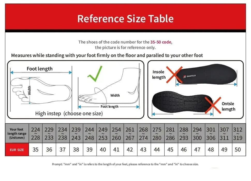 Baasploa Lightweight Running Shoes for Men – Mesh Casual Sneakers