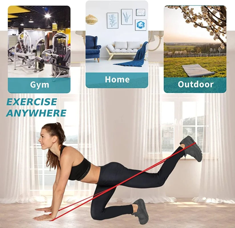 Heavy Resistance Bands Set for Pull-Up Assistance and Home Workouts