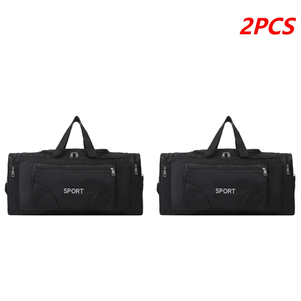 Large Oxford Fitness Bag – Waterproof Sports Backpack with Adjustable Strap