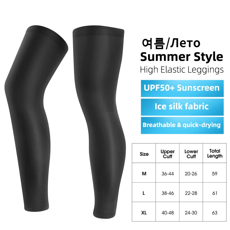 UV Protection Cycling Running Leg Sleeves