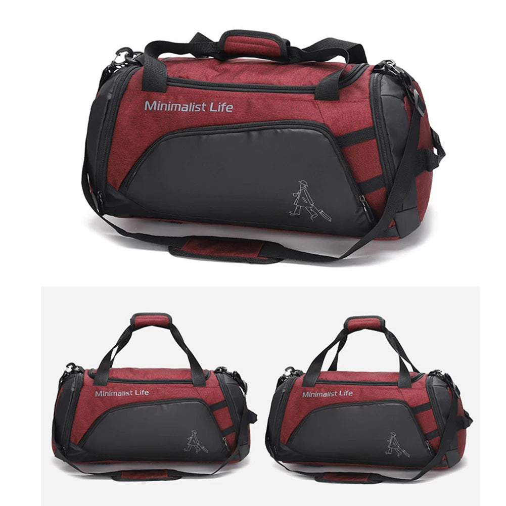 Waterproof Gym Bag for Men & Women with Wet-Dry Separation