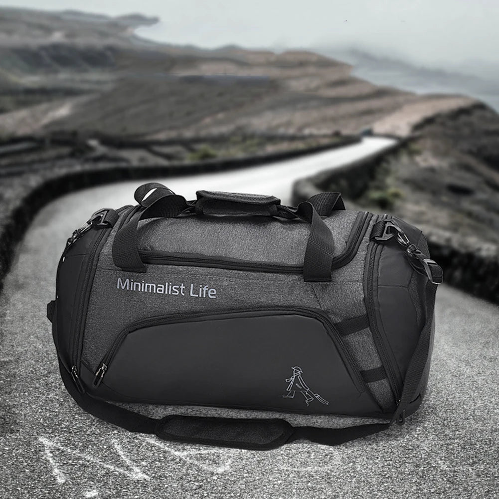 Waterproof Gym Bag for Men & Women with Wet-Dry Separation