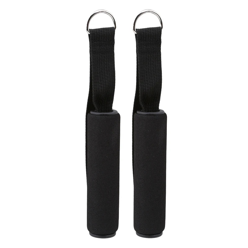 1 Pair Fitness Resistance Band Handles for Yoga and Exercise
