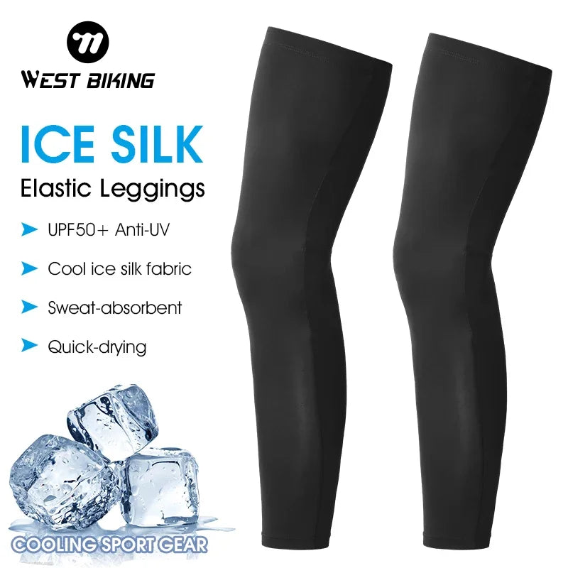 UV Protection Cycling Running Leg Sleeves