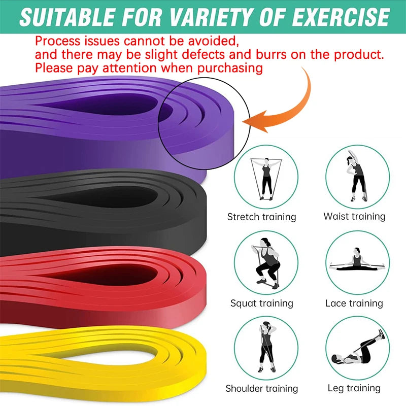 Heavy Resistance Bands Set for Pull-Up Assistance and Home Workouts