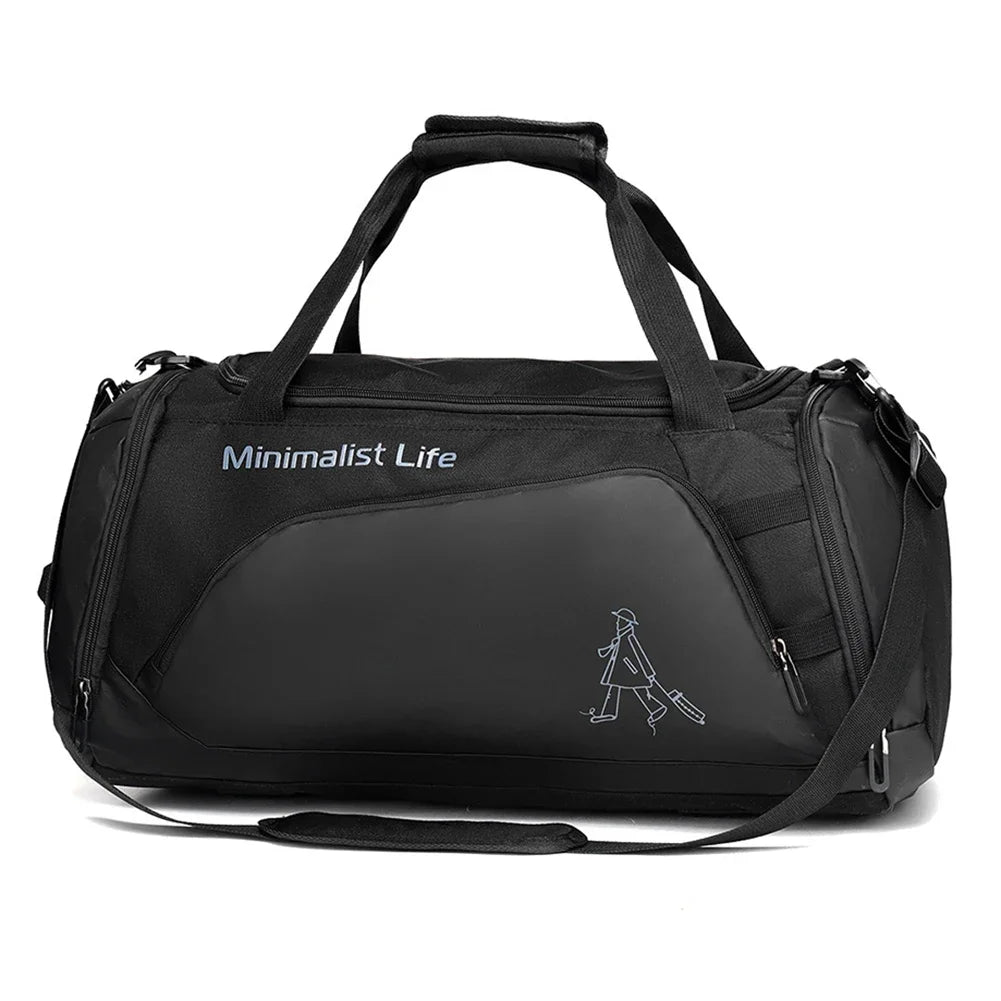 Waterproof Gym Bag for Men & Women with Wet-Dry Separation