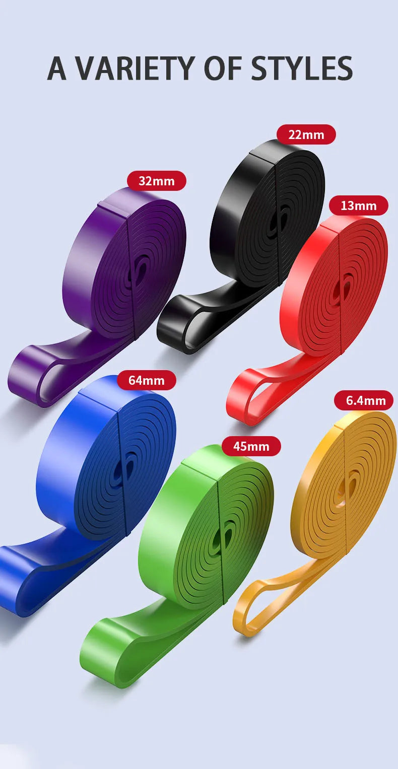 Heavy Resistance Bands Set for Pull-Up Assistance and Home Workouts