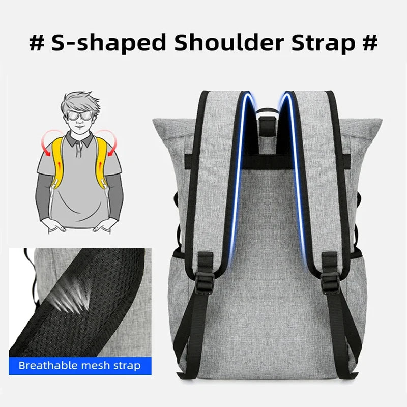 Foldable Backpack - Waterproof, Large Capacity, for Sports and Travel.