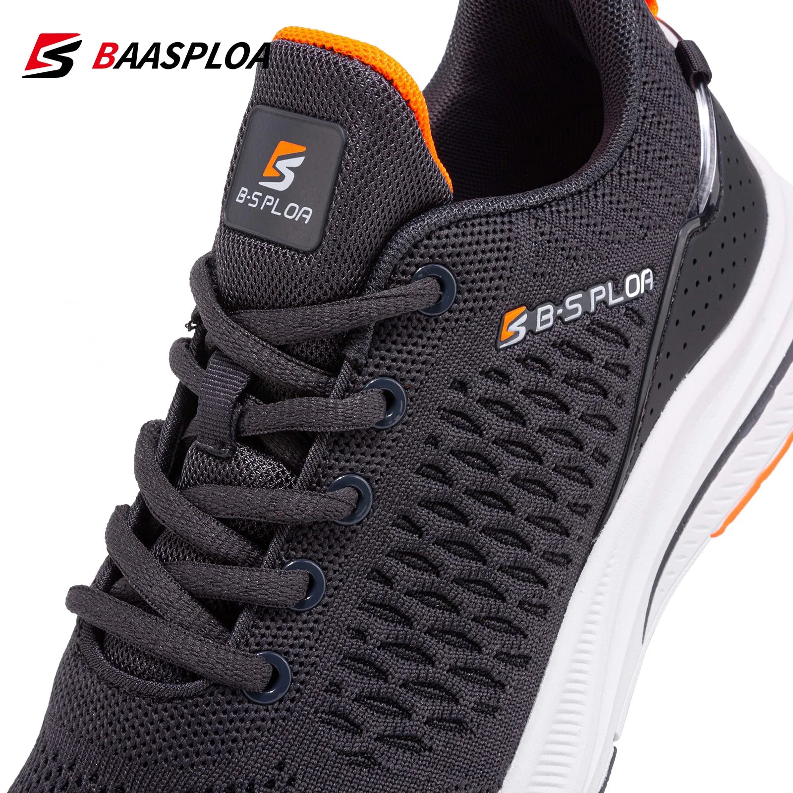 Baasploa Lightweight Running Shoes for Men – Mesh Casual Sneakers