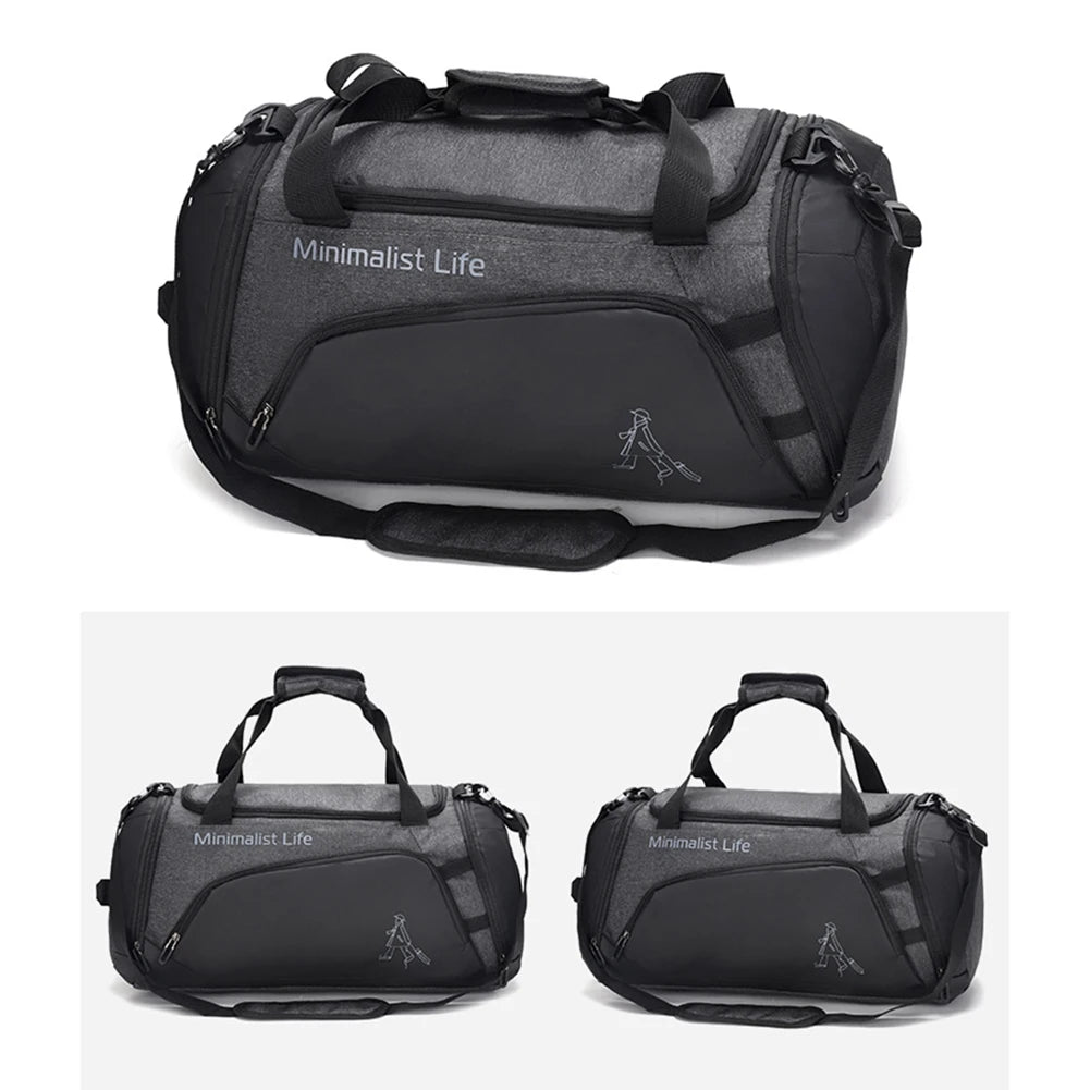 Waterproof Gym Bag for Men & Women with Wet-Dry Separation
