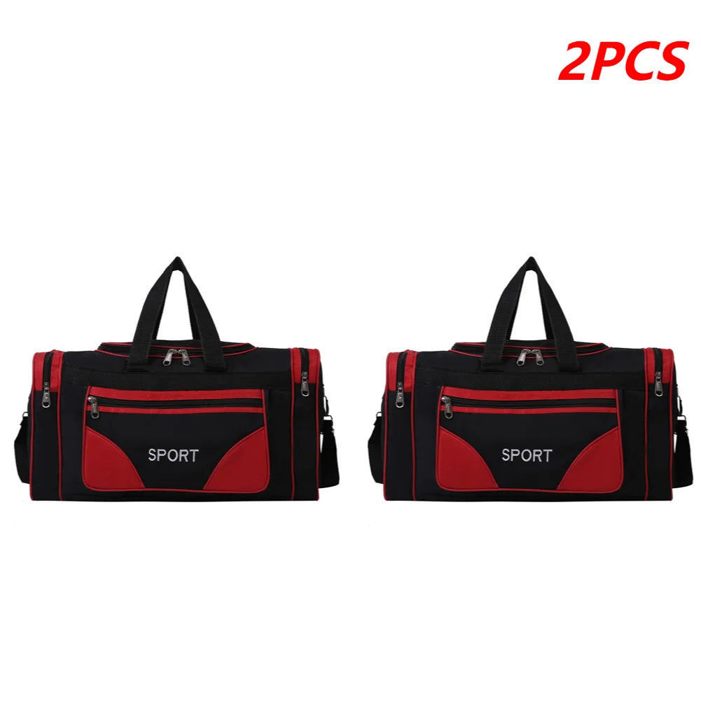 Large Oxford Fitness Bag – Waterproof Sports Backpack with Adjustable Strap