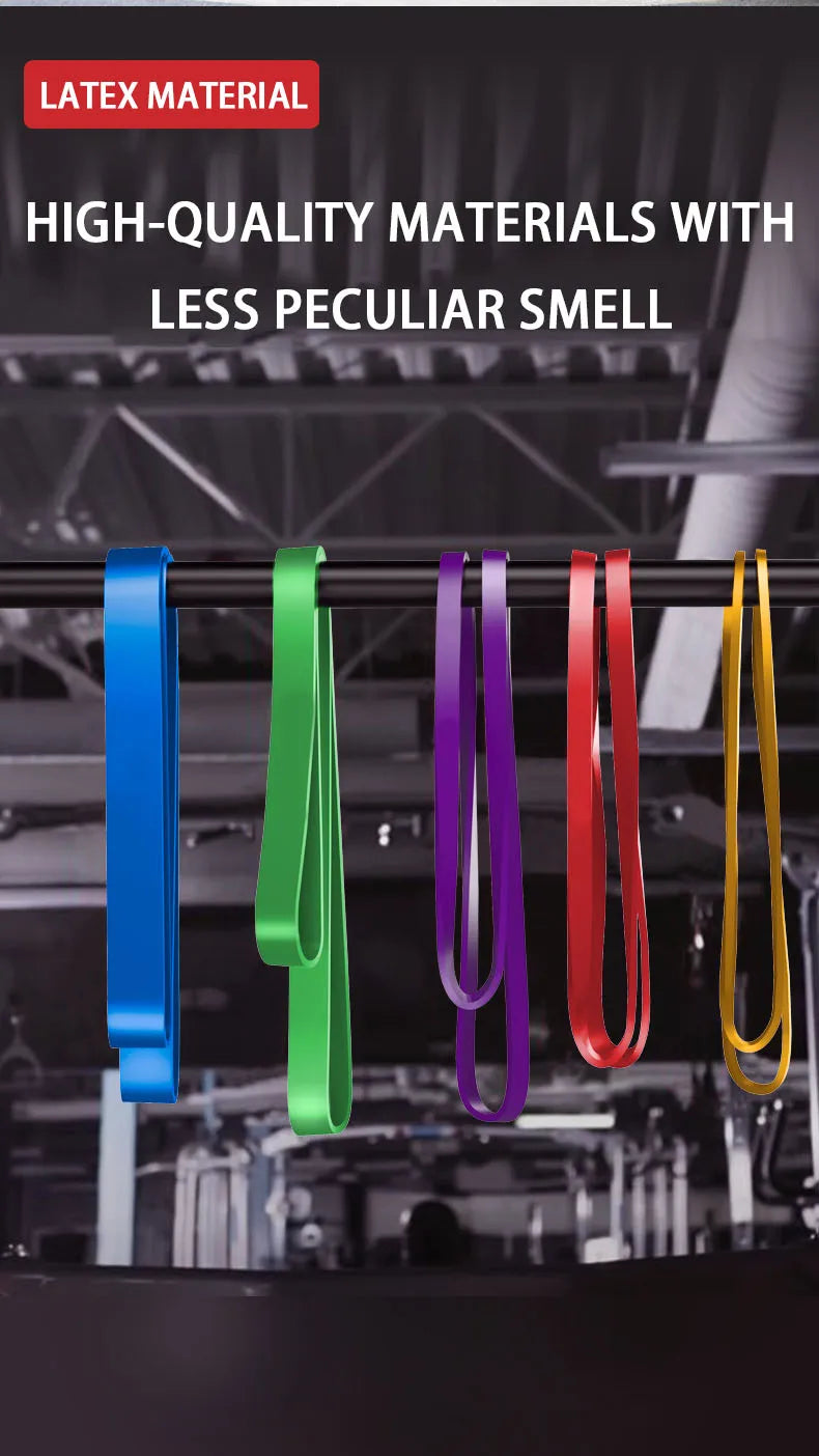 Heavy Resistance Bands Set for Pull-Up Assistance and Home Workouts