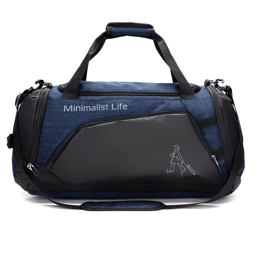 Waterproof Gym Bag for Men & Women with Wet-Dry Separation