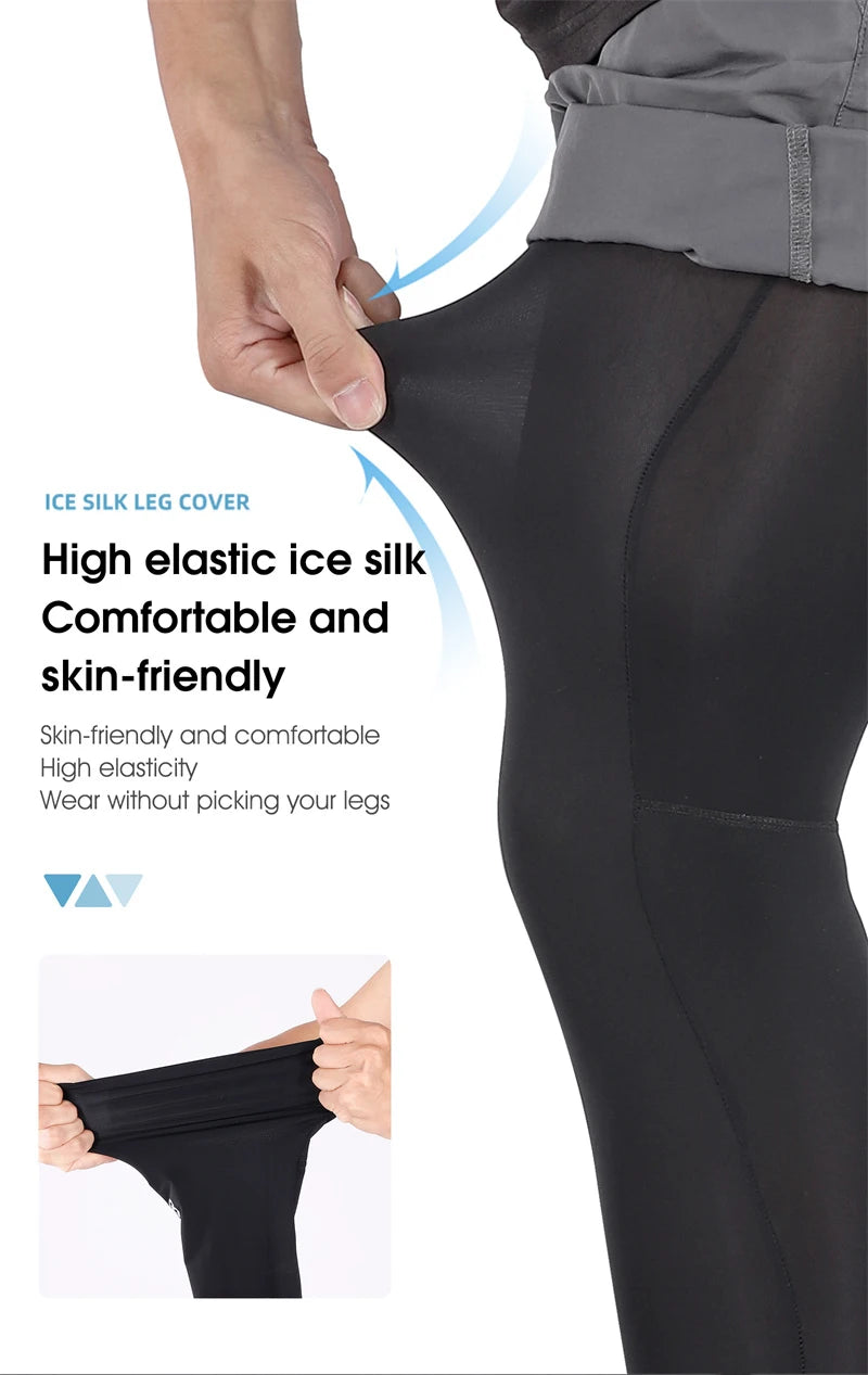 UV Protection Cycling Running Leg Sleeves