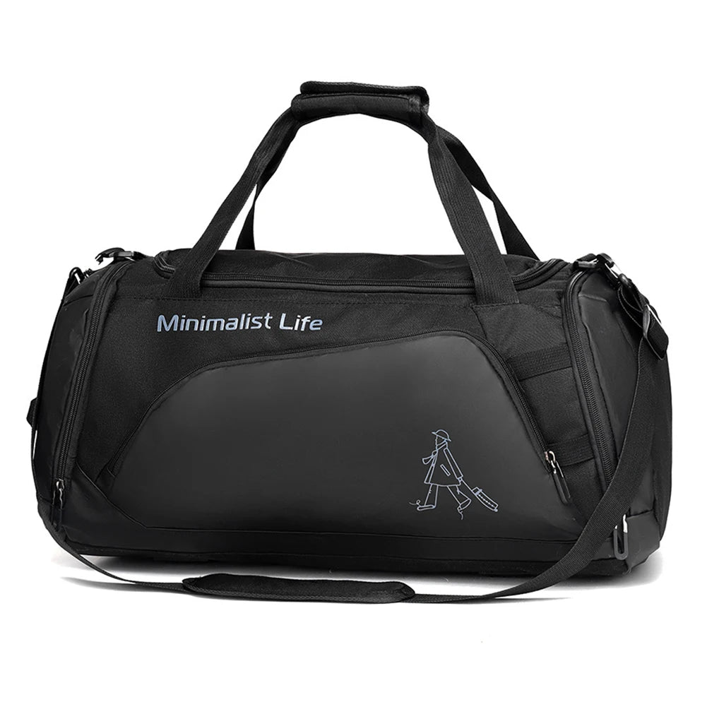 Waterproof Gym Bag for Men & Women with Wet-Dry Separation