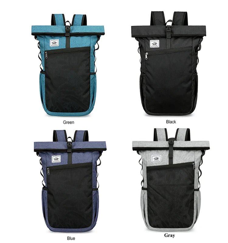 Foldable Backpack - Waterproof, Large Capacity, for Sports and Travel.