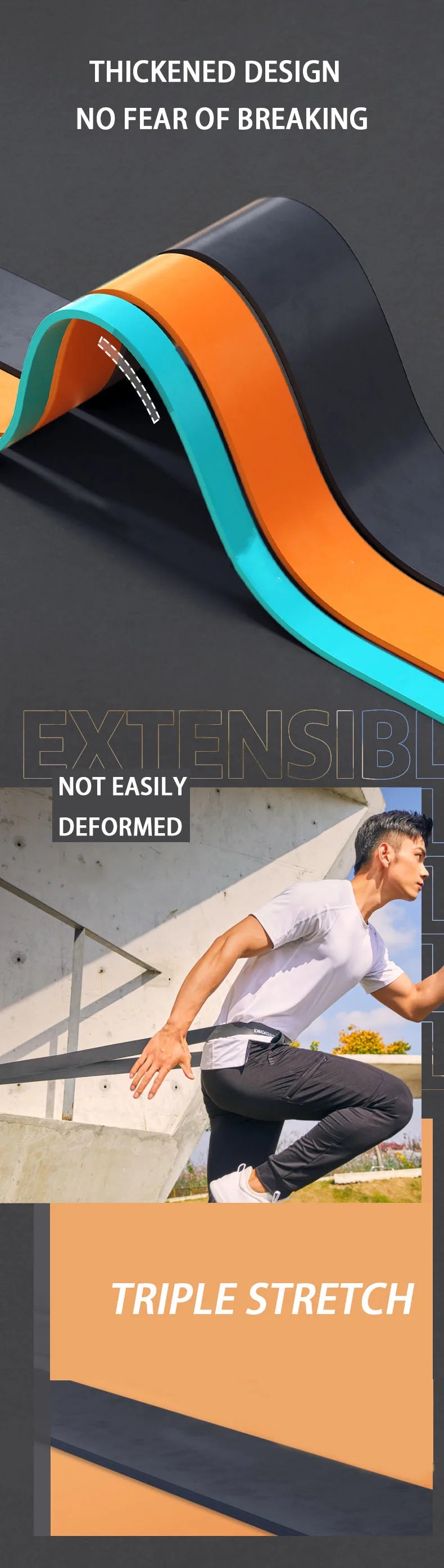 Heavy Resistance Bands Set for Pull-Up Assistance and Home Workouts