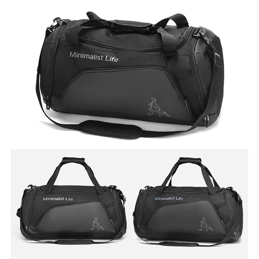 Waterproof Gym Bag for Men & Women with Wet-Dry Separation