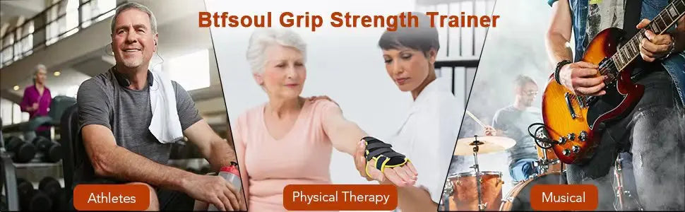 6-Level Finger Strengthener Grip Trainer for Hand and Wrist Exercise