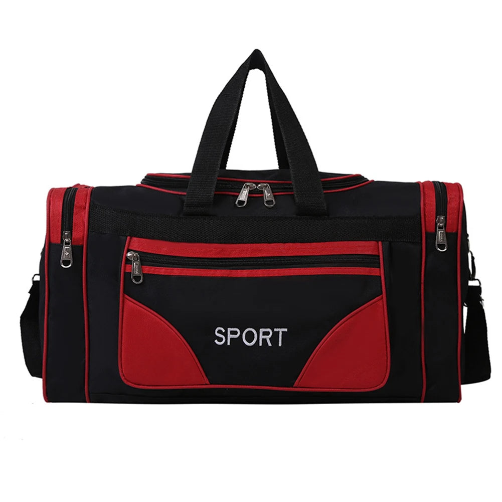Large Oxford Fitness Bag – Waterproof Sports Backpack with Adjustable Strap